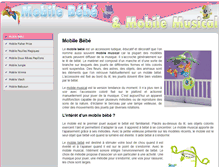 Tablet Screenshot of mobile-bebe.com